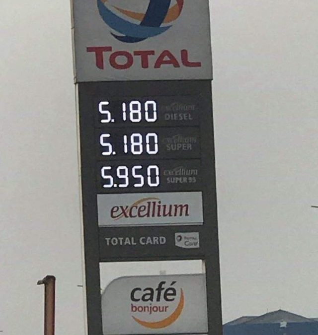 Fuel prices up 4%; now selling at GH¢5.18 per litre
